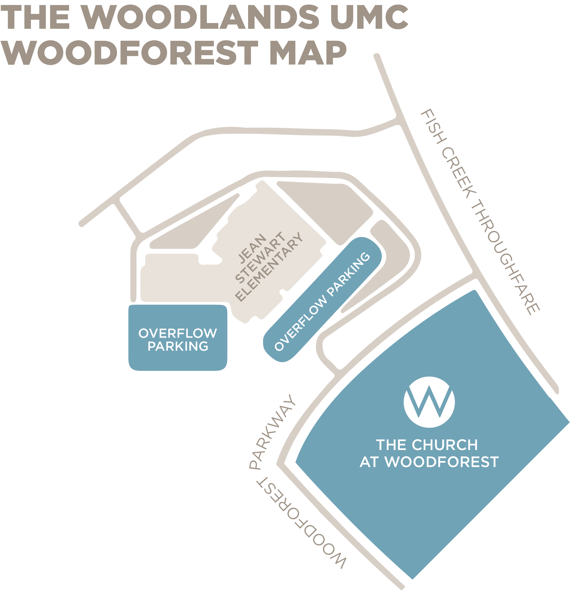 Worship Community Location Map